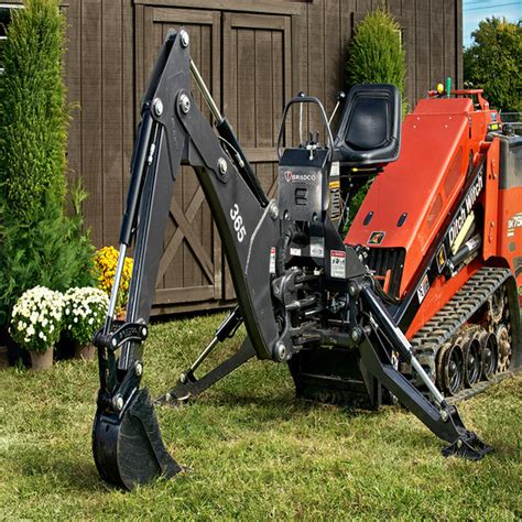 mini skid steer backhoe attachment model 365|mini skid steer boring attachment.